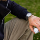 Vario 1945 A-11S Heron White Solar Quartz Veldhorloge