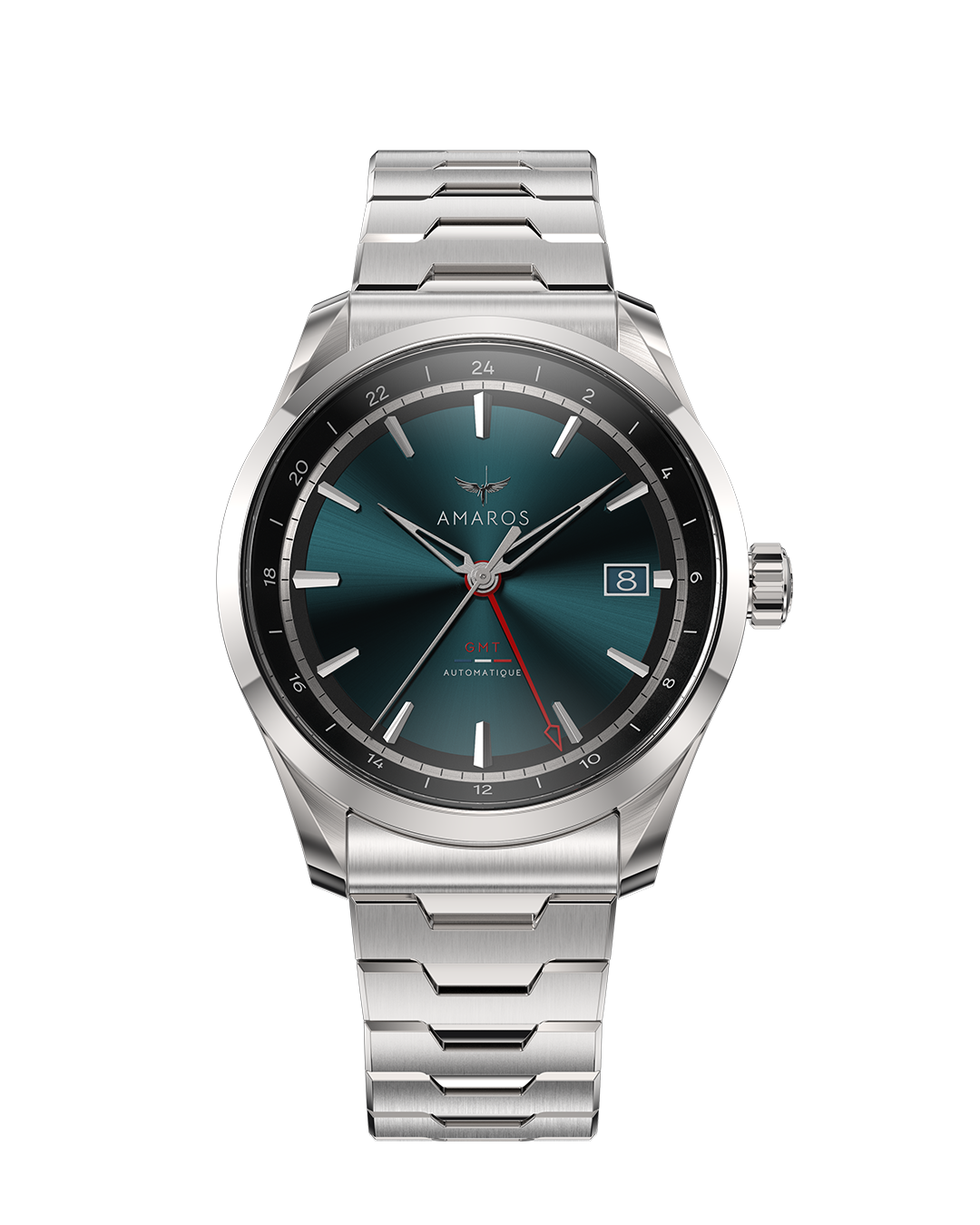 L'Odyssée - Automatic GMT Watch - Vert Émeraude