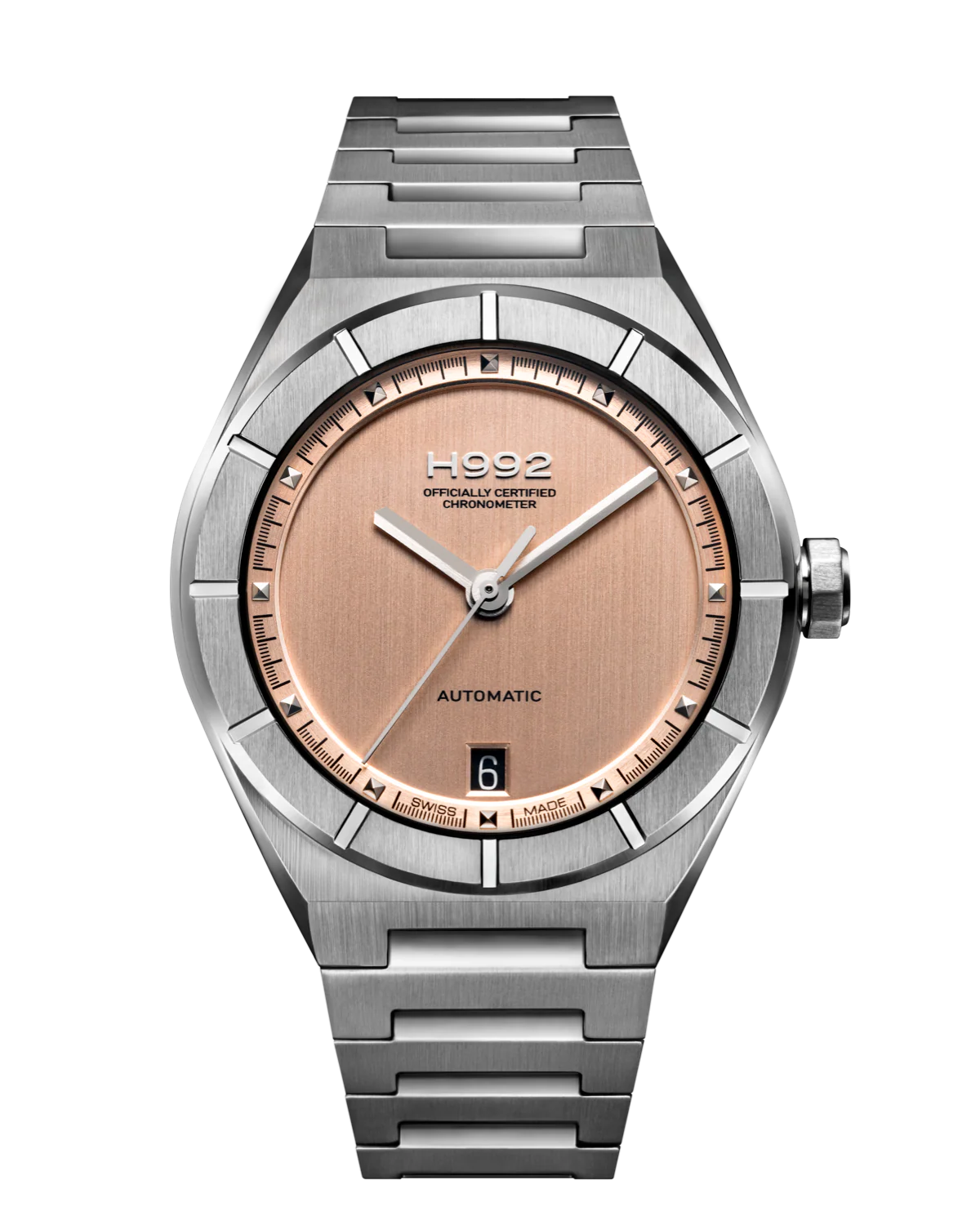 Montre H992 H2 Pale Bronze + Silver