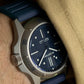LM01 Type D staal en blauwe wijzerplaat