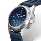 LM01 Type D staal en blauwe wijzerplaat