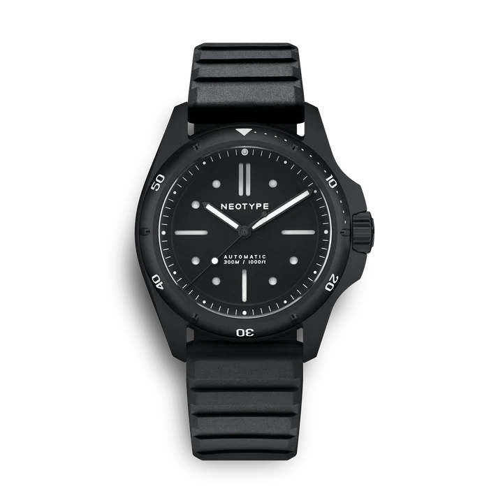 LM01 Type D Zwart PVD-staal en zwarte wijzerplaat