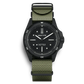 LM01 Type D Zwart PVD-staal en zwarte wijzerplaat