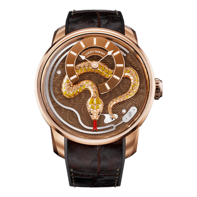 DE ENAMEL SNAKE GOLD (Limited Edition)