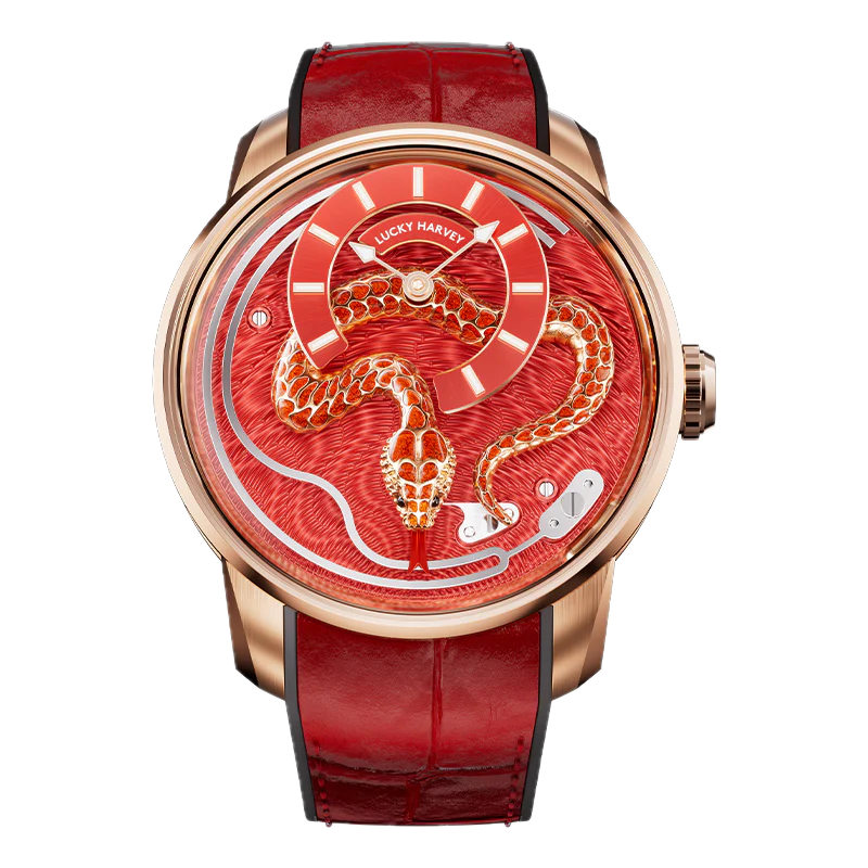 DE ENAMEL SNAKE RED (Limited Edition)