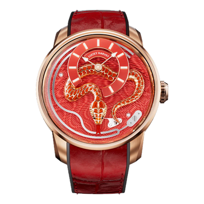 DE ENAMEL SNAKE RED (Limited Edition)