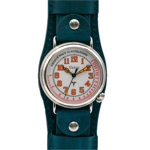 Vario 1918 Medic Witte Wijzerplaat Oranje Lume 