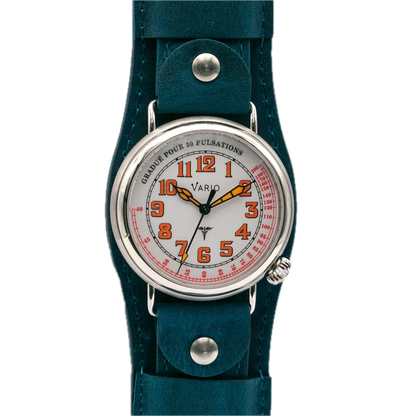 Vario 1918 Medic Witte Wijzerplaat Oranje Lume 