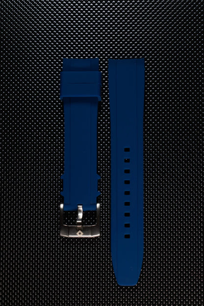 Gebogen rubberen armbanden, gesp