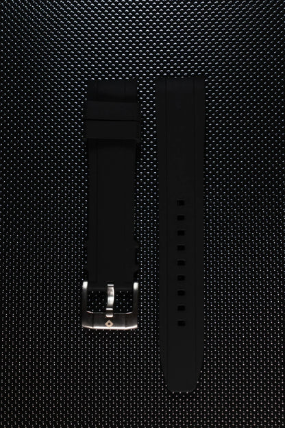 Gebogen rubberen armbanden, gesp
