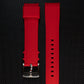 Gebogen rubberen armbanden, gesp