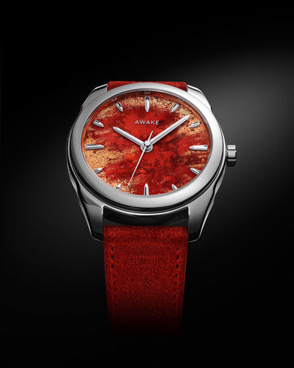 Son Mài - Frosted Leaf Royal Red