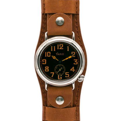 Vario 1918 Trench met zwart-oranje lichtgevende wijzerplaat