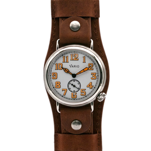 Vario 1918 Trench met witte en oranje lichtgevende wijzerplaat