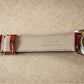 Horlogeband van krokodillenleer