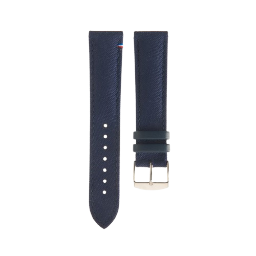 TAMPA marineblauwe canvas horlogeband