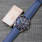 PORT LOUIS Bretonblauwe canvas horlogeband