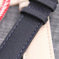 PORT LOUIS donkerblauwe canvas horlogeband