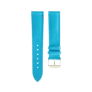 PORT LOUIS Turquoise canvas horlogeband