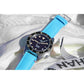 PORT LOUIS Turquoise canvas horlogeband