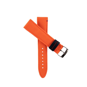 Oranje TAMPA canvas horlogeband.