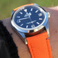 Oranje TAMPA canvas horlogeband.