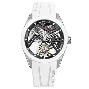 Agelocer Tourbillon Skeleton Keramiek 