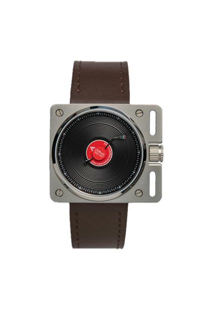 Ando Vinyl Record Automatisch Horloge