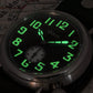 Vario 1918 Trench Zwarte Wijzerplaat Oranje Lume 