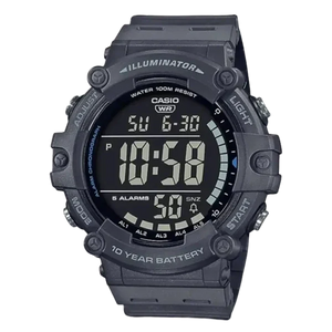 Casio Sport Grijs Hars Horloge AE-1500WH-8BVEF