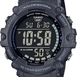 Casio Sport Grijs Hars Horloge AE-1500WH-8BVEF