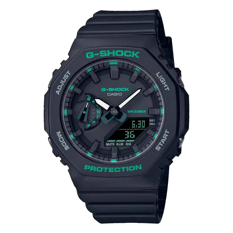 G-Shock Groen Accent Horloge GMA-S2100GA-1AER