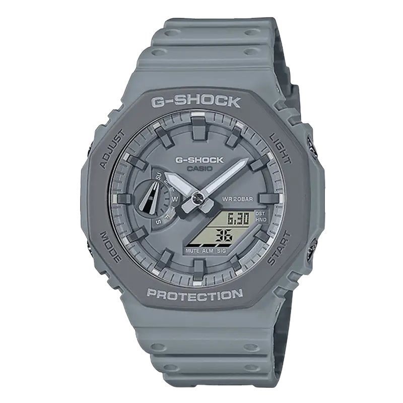 G-Shock Gray Octagon Horloge GA-2110ET-8AER
