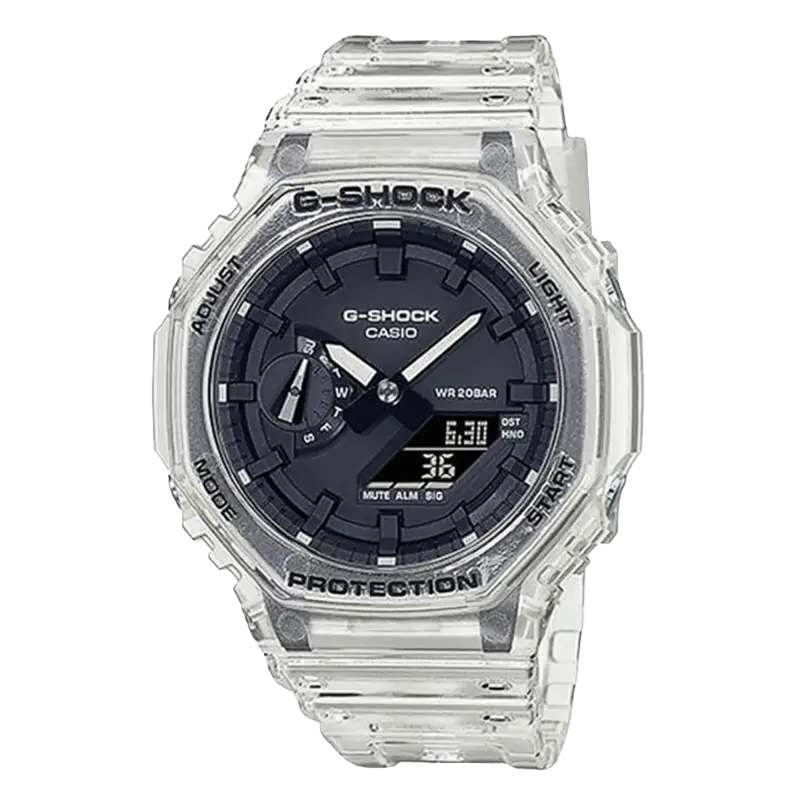 G-Shock Transparant Skeleton Horloge GA-2100SKE-7AER