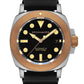 ROMP TITANIUM BRONZEN AUTOMATISCHE LAPIDARISCHE LIMITED EDITION