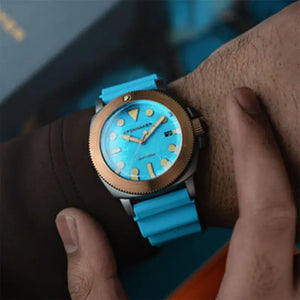 ROMP TITANIUM BRONZEN AUTOMATISCHE LAPIDARISCHE LIMITED EDITION