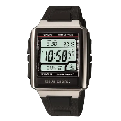 Wave Ceptor WV-59R-1AEF Rechthoekig Horloge 