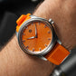 Omnis LUNA x Flyback Edition - Geguillocheerde wijzerplaat
