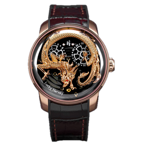 DRAAK ROZE GOUD
